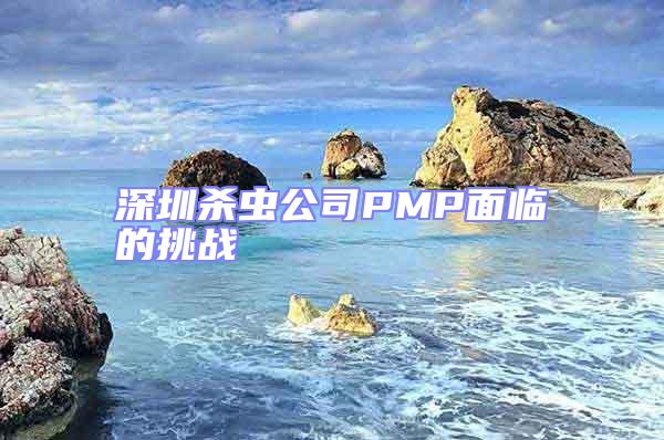 深圳杀虫公司PMP面临的挑战