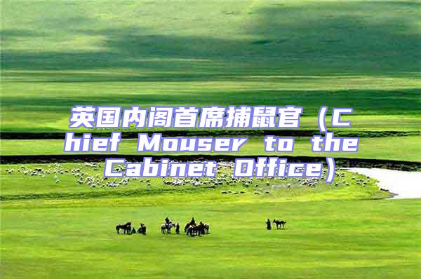 英国内阁首席捕鼠官（Chief Mouser to the Cabinet Office）