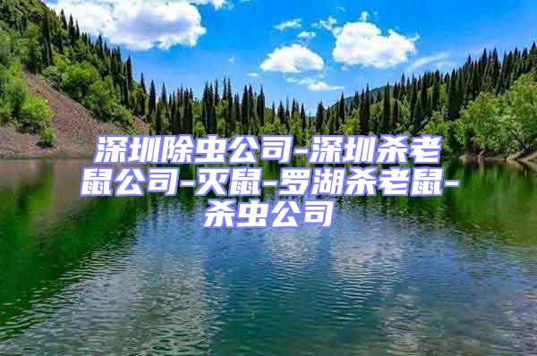 深圳除虫公司-深圳杀老鼠公司-灭鼠-罗湖杀老鼠-杀虫公司